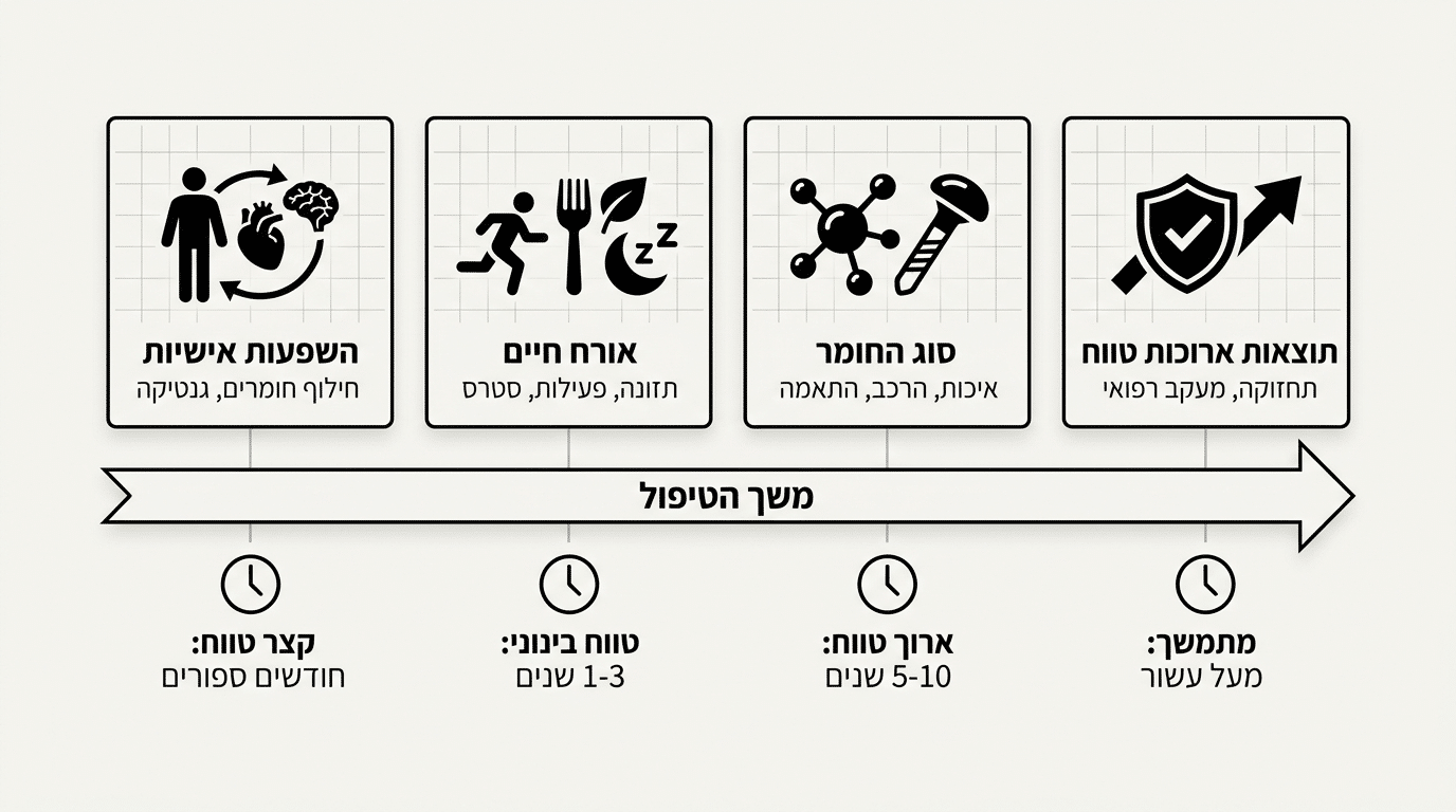 כמה זמן מחזיקות תוצאות הרמת לחיים בהזרקות - גורמים משפיעים
