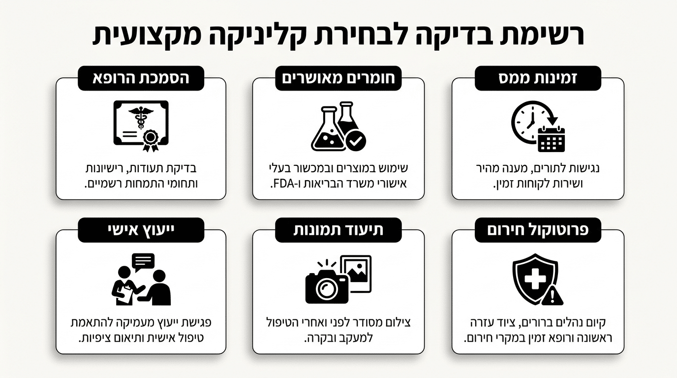 כיצד לבחור קליניקה מקצועית לטיפולי פיסול פנים עם פילר וולומה
